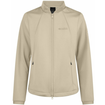 Fleecejacka Athleisure Beige
