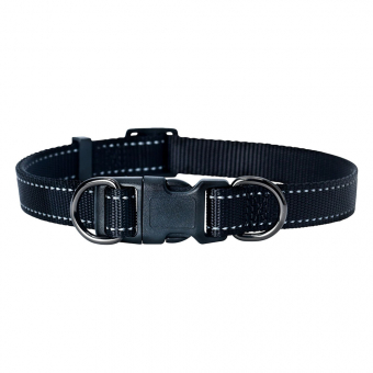 Hundhalsband Iris Nylon Svart