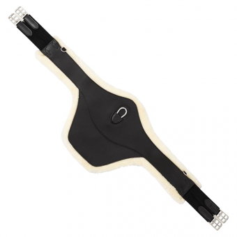 Magplatta Colombes Synthetic Sheepskin Svart/Natur