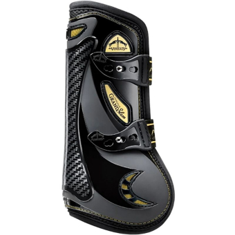 Benskydd Carbon Gel Grand Slam Svart