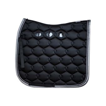 Dressyrschabrak Glossy Wave Svart