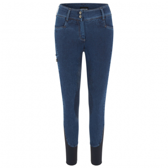 Ridbyxor KLKayce Denim Knäskodda Mörkblå