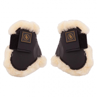 Strykkappor Snuggle Synthetic Sheepskin Svart