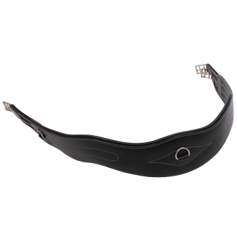 Anatomisk Sadelgjord Luxury Stitching Svart