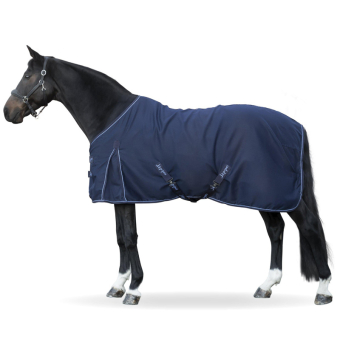 Bomullstäcke Polycotton Marinblå