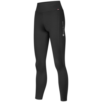 Vinterridtights Classic Brushed Full Grip Svart