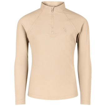Träningstopp Barn/Junior Girl Madrid Long Sleeve Beige