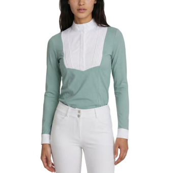 Tävlingstopp Heritage Air Long Sleeve Mintgrön