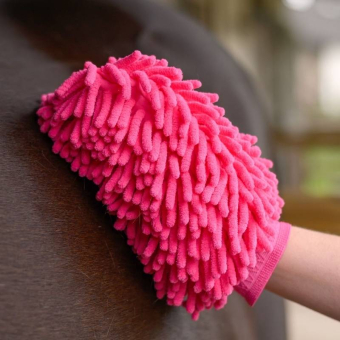 Groominghandske Microfibre Rosa