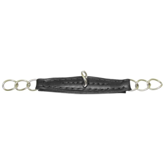 Kindkedja Leather Svart