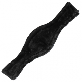 Sadelgjordsskydd Anatomic Sheepskin Svart