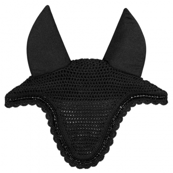 Huva Long Stone & Pearl Soundless Svart