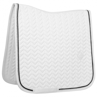 Dressyrschabrak Metal Chain Vit