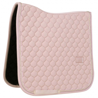 Dressyrschabrak Onion Quilt Rubber Logo Gammelrosa