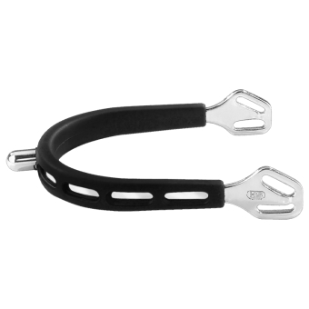 Sporrar Ultra Fit Extra Grip 15mm Rounded Svart/Silver