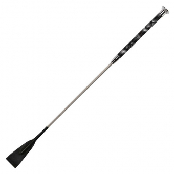 Ridspö med stenar 65cm Silver/Svart