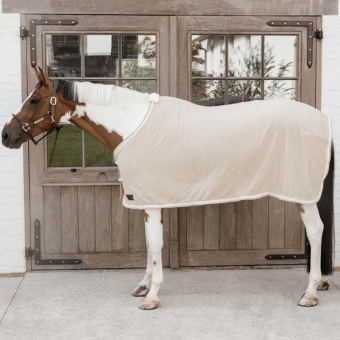 Fleecetäcke Plaited Rope Beige