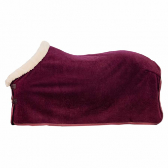 Tävlingstäcke Heavy Fleece Bordeaux