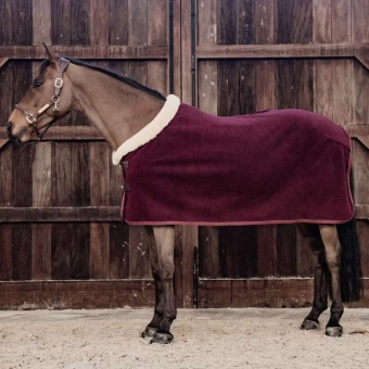 Tävlingstäcke Heavy Fleece Bordeaux