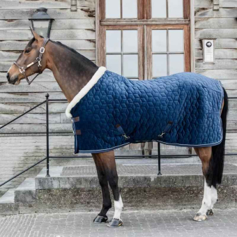 Tävlingstäcke Velvet Marinblå