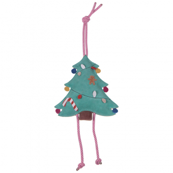 Hästleksak Christmas Tree i Mocka Grön