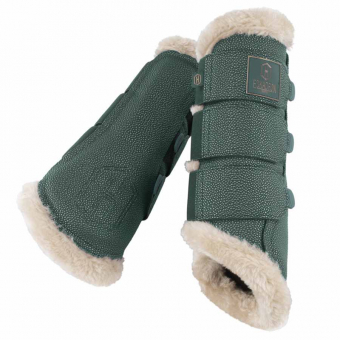 Damasker Stingray Fauxfur Heritage Olivgrön