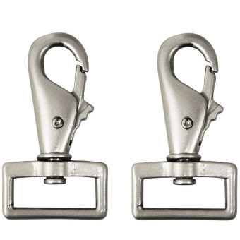 Spännen till Hästtäcken Carabiner Silver
