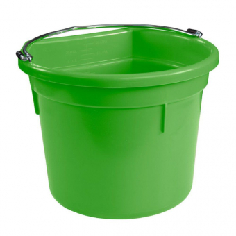 Hink med flat baksida Grön