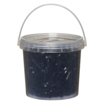 Gummiband Silikon 1500st HG Svart