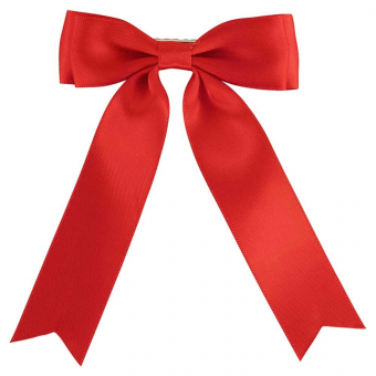 Svansrosett Clip Röd