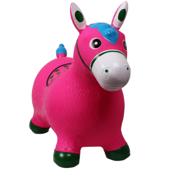 Hoppboll Jumpy Horse Rosa