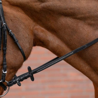 Vävribbtyglar Diamond Svart