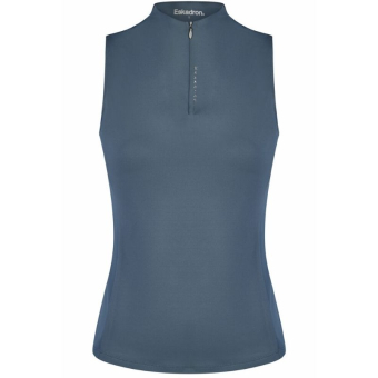 Ridtopp Tank Half Zip Classic Sports Grön