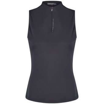 Ridtopp Tank Half Zip Classic Sports Marinblå