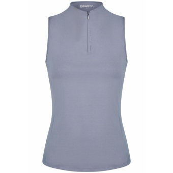 Ridtopp Tank Half Zip Classic Sports Lila