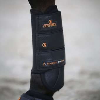 Benskydd Eventing Air Tech Front Svart