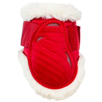 Strykkappor Young Vegan Sheepskin Velvet Röd