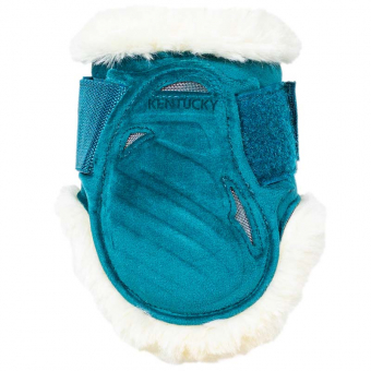 Strykkappor Young Vegan Sheepskin Velvet Smaragdgrön