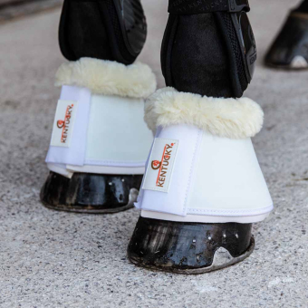 Boots Sheepskin Leather Vit