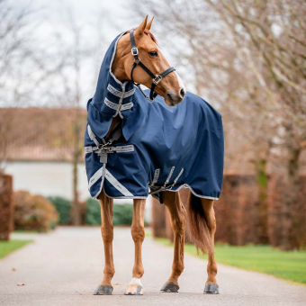 Utetäcke Amigo Integrated 1200D 150g Marinblå/Grå/Silver