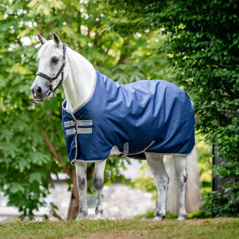 Regntäcke Amigo Ripstop 900D Fleece Lined 50g Marinblå/Grå