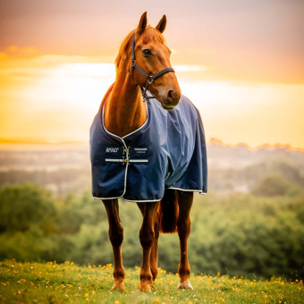 Regntäcke Amigo Ripstop 900D Fleece Lined 50g Witney Navy