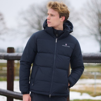 Ridjacka Classic Unisex Down Marinblå