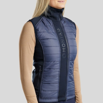 Hybridväst Emma Softshell Marinblå