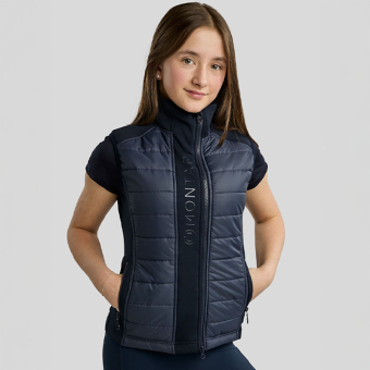 Hybridväst Barn/Junior Emma Softshell Marinblå