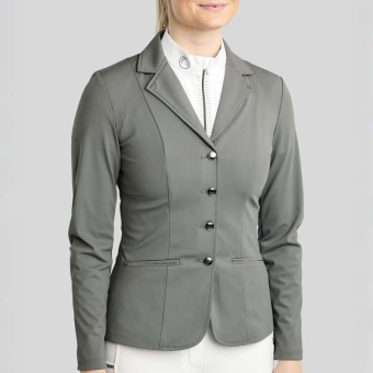 Tävlingskavaj MoKira Softshell Gun Metal Crystals Grå