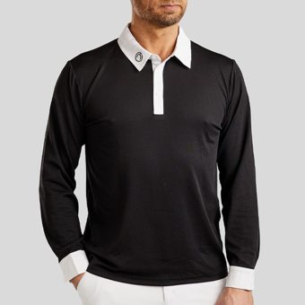 Tävlingströja Herr MoWill Long Sleeve Svart