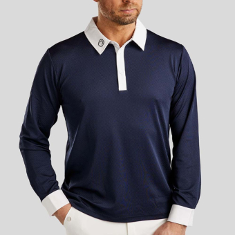 Tävlingströja Herr MoWill Long Sleeve Marinblå