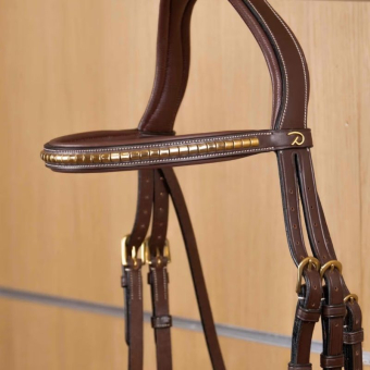 Pannband Brass Clincher Dyon Collection Brun