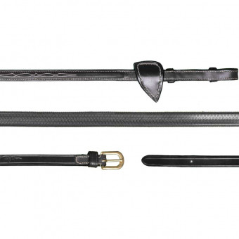 Gummitygel 13mm DC Svart